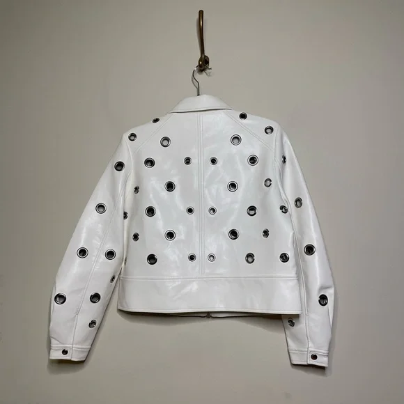 Cinq à Sept Harriet Faux Leather Jacket - Picture 9 of 9